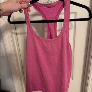 lululemon athletica Pink Racerback Tank Top